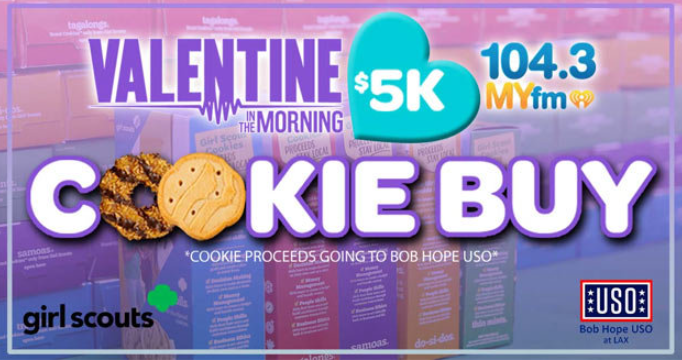 Valentine in the Morning Girl Scout Cookie Buy
