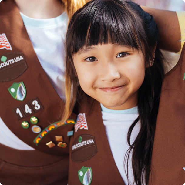 Girl Scouts of Orange County Brownie Girl Scout