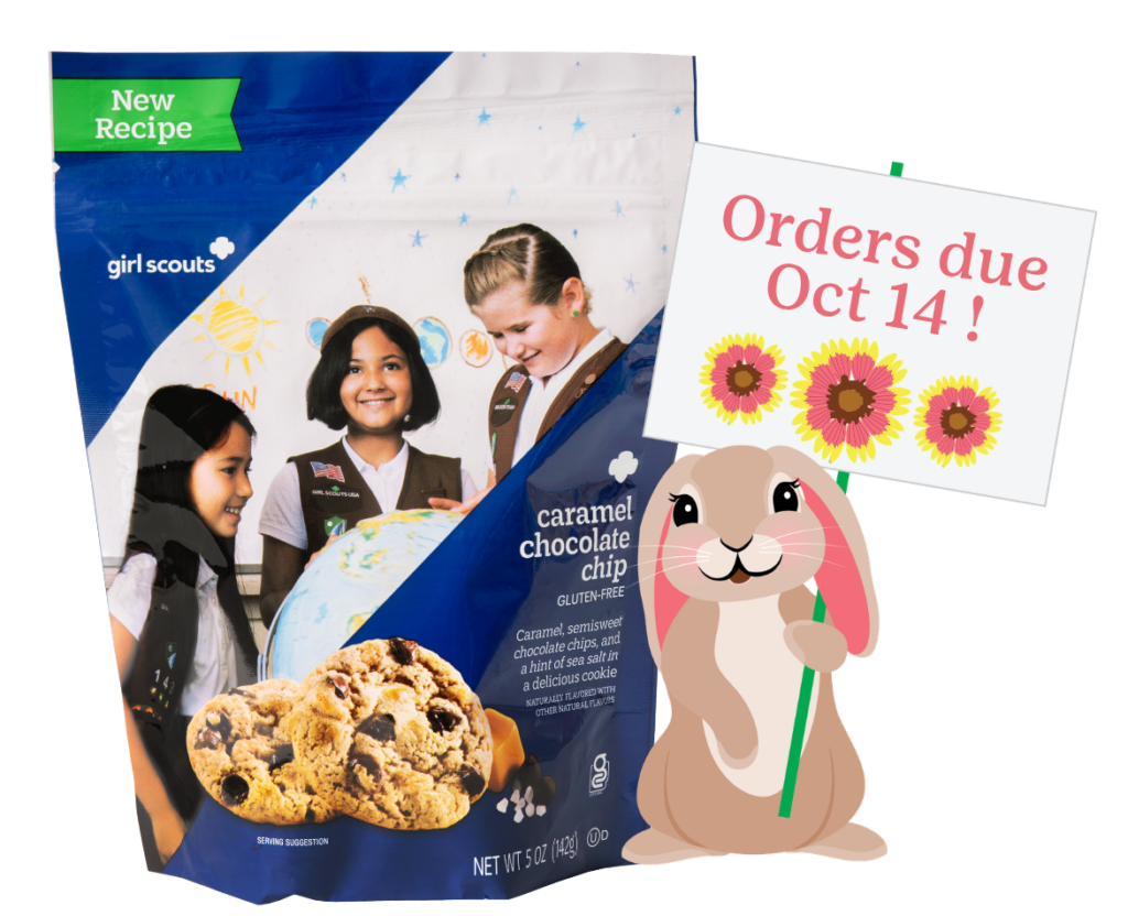 Due October 14: Troop Gluten Free Cookie Pre-Orders