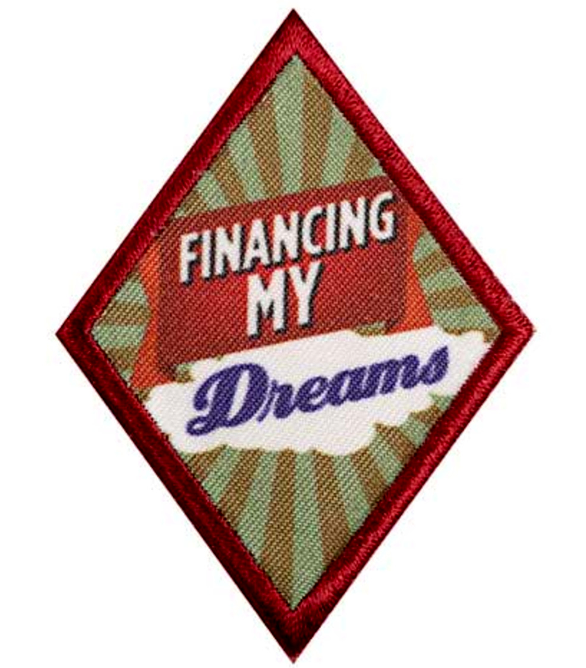 Cadette Financing My Dreams Badge